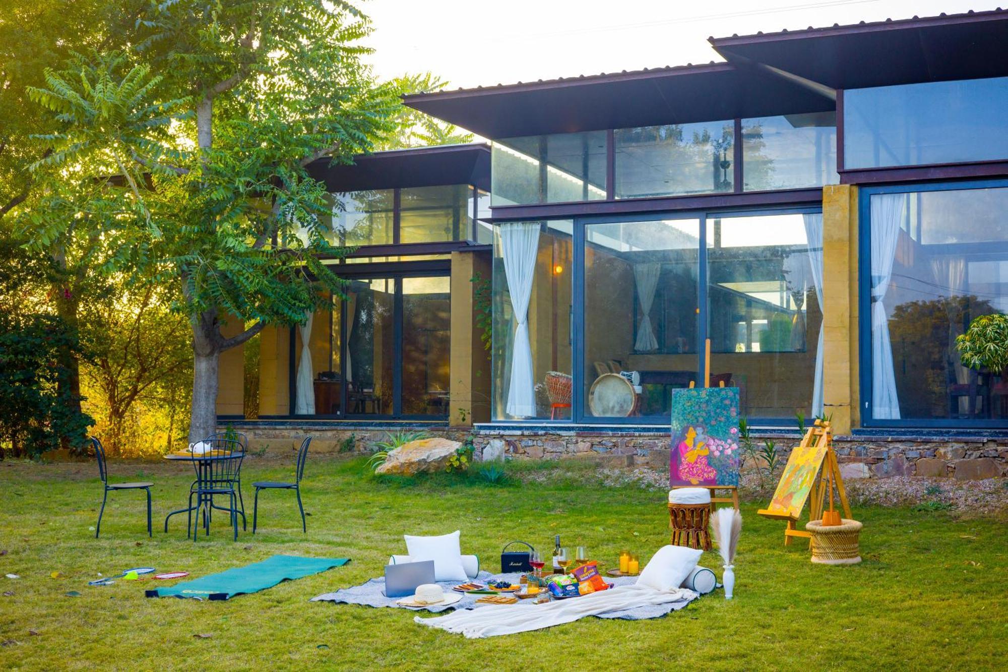 Elivaas Hari Bagh 4 Bhk Villa With Gaming Zone & Art Nook Dźajpur Zewnętrze zdjęcie